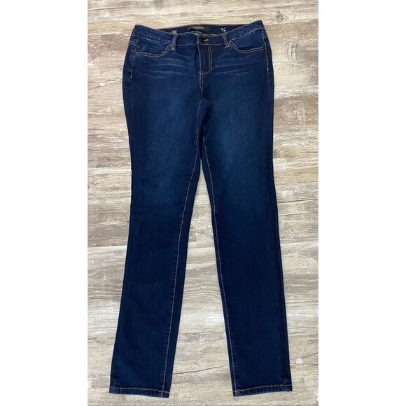 Liverpool Abby Skinny Jeans Mid Rise Dark Wash Women’s Sz 10 - Picture 1 of 5